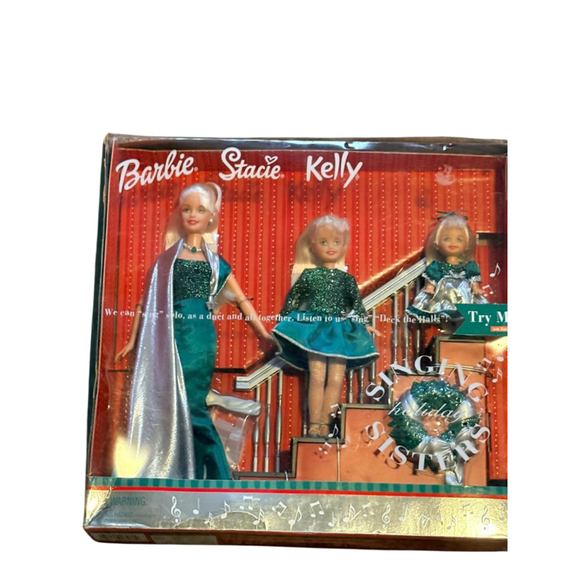 Barbie Mattel 2000 Barbie Singing Sisters Dolls & Accessories - NRFB - Picture 3 of 8